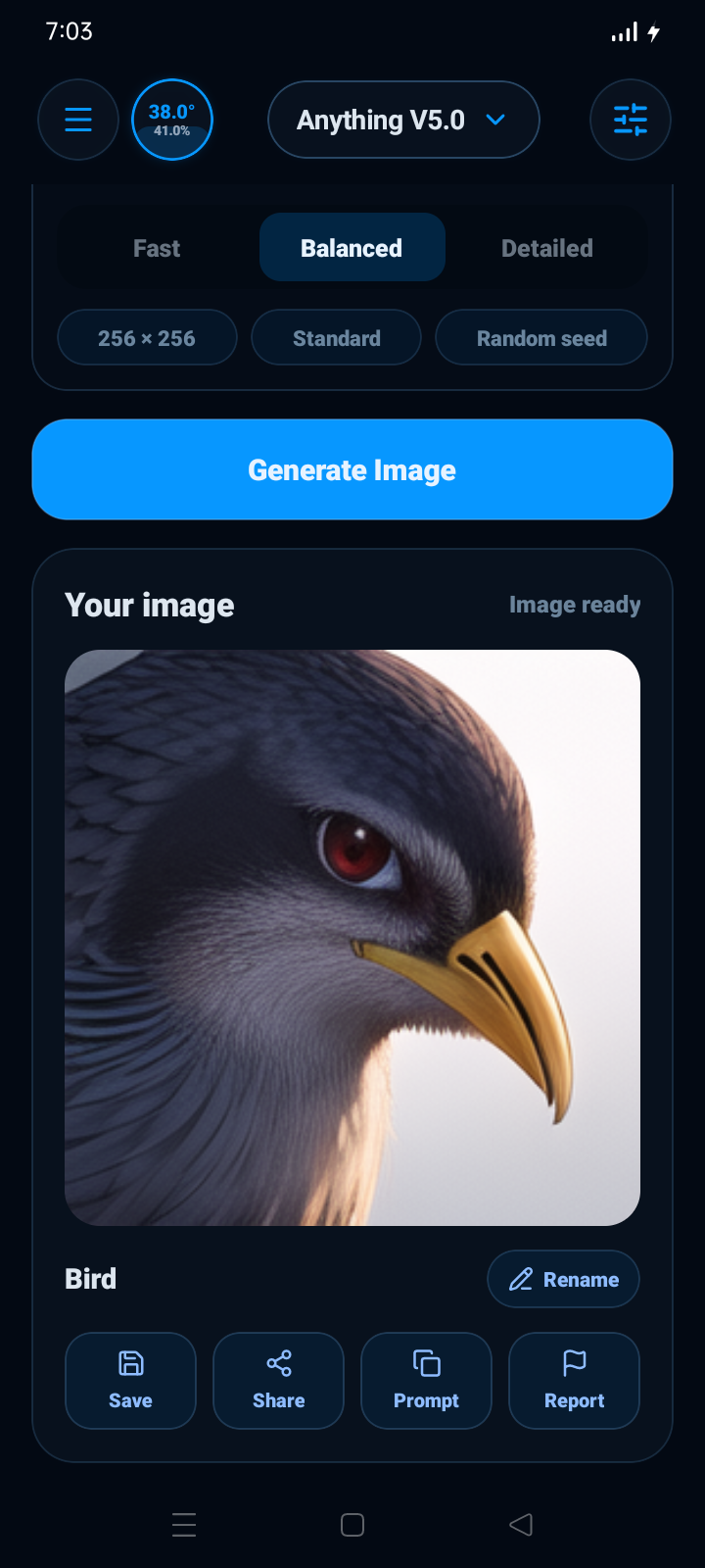 Realme C3 — image generation screenshot